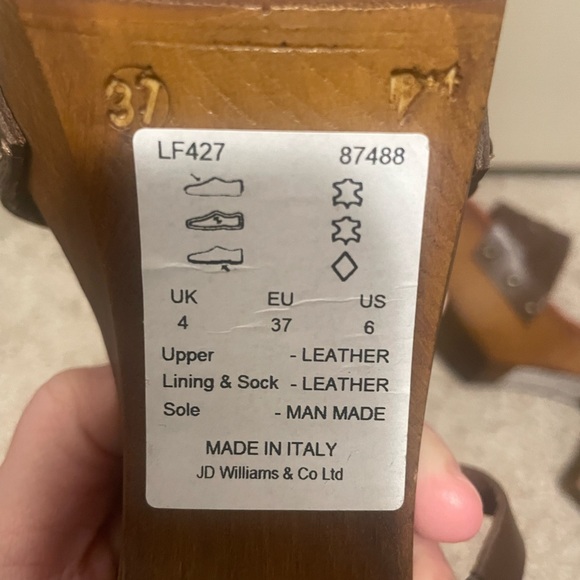 Sole Dive Brown Leather Heel - Picture 3 of 6